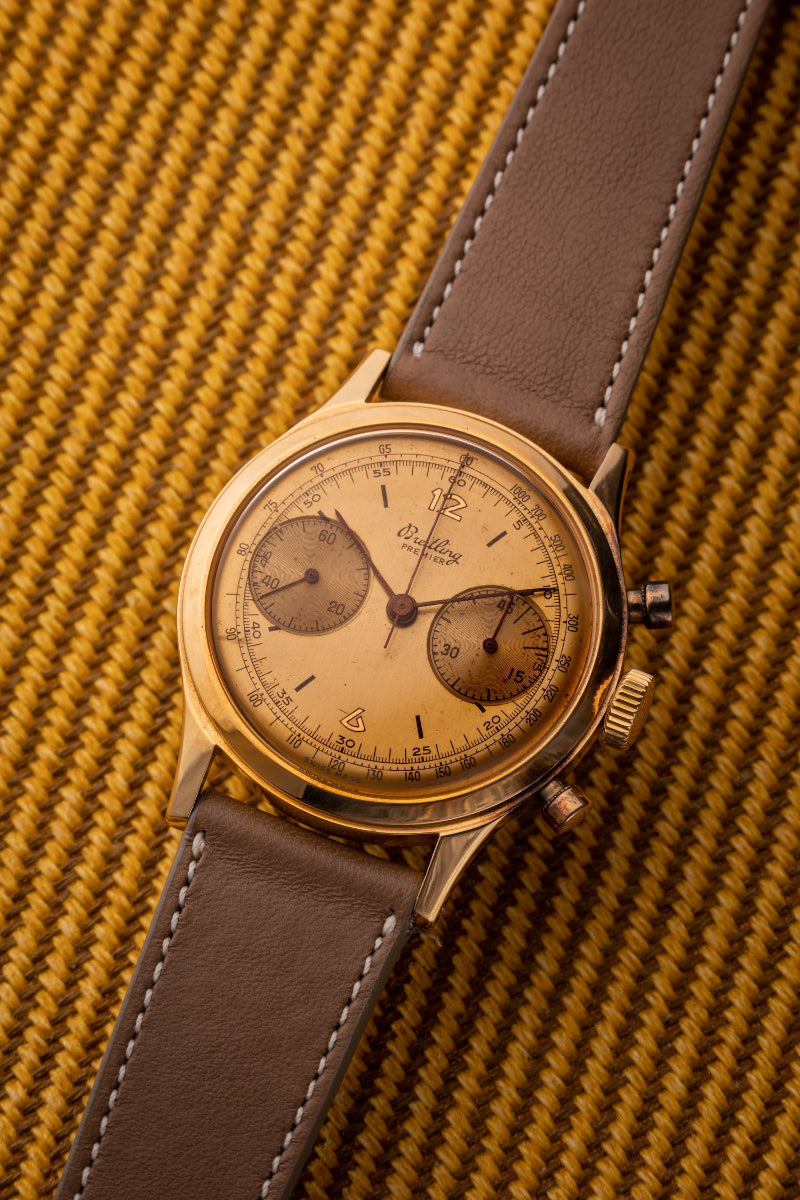 Breitling Premier, Rose Gold, Ref. 777, Circa 1940s