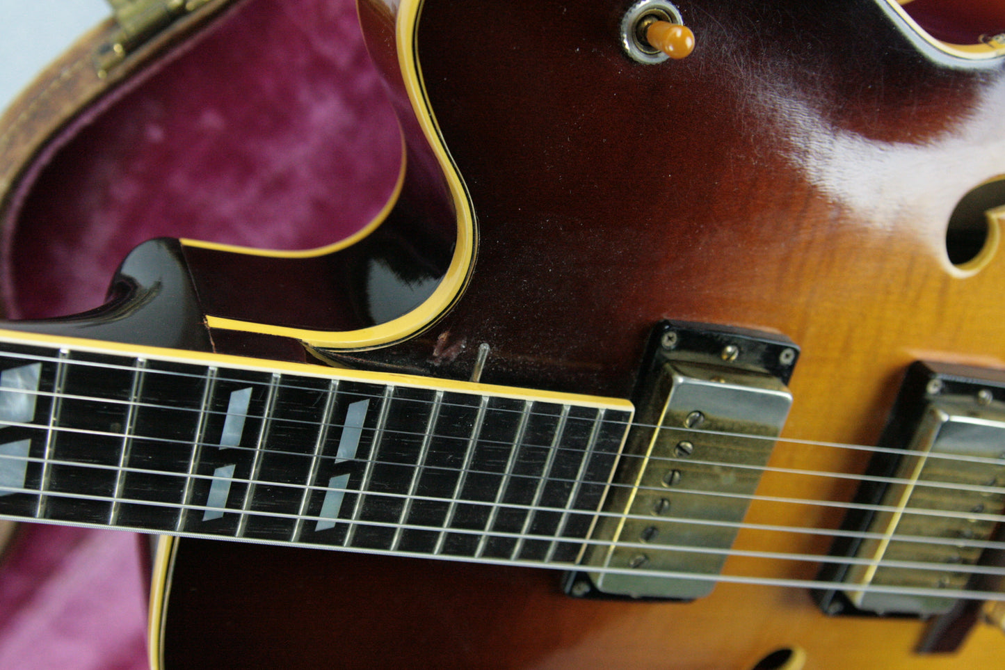1957 Gibson ES-350T Sunburst! 2 PAF's, Sunburst, Light Flametop! Byrdland 335 355 345