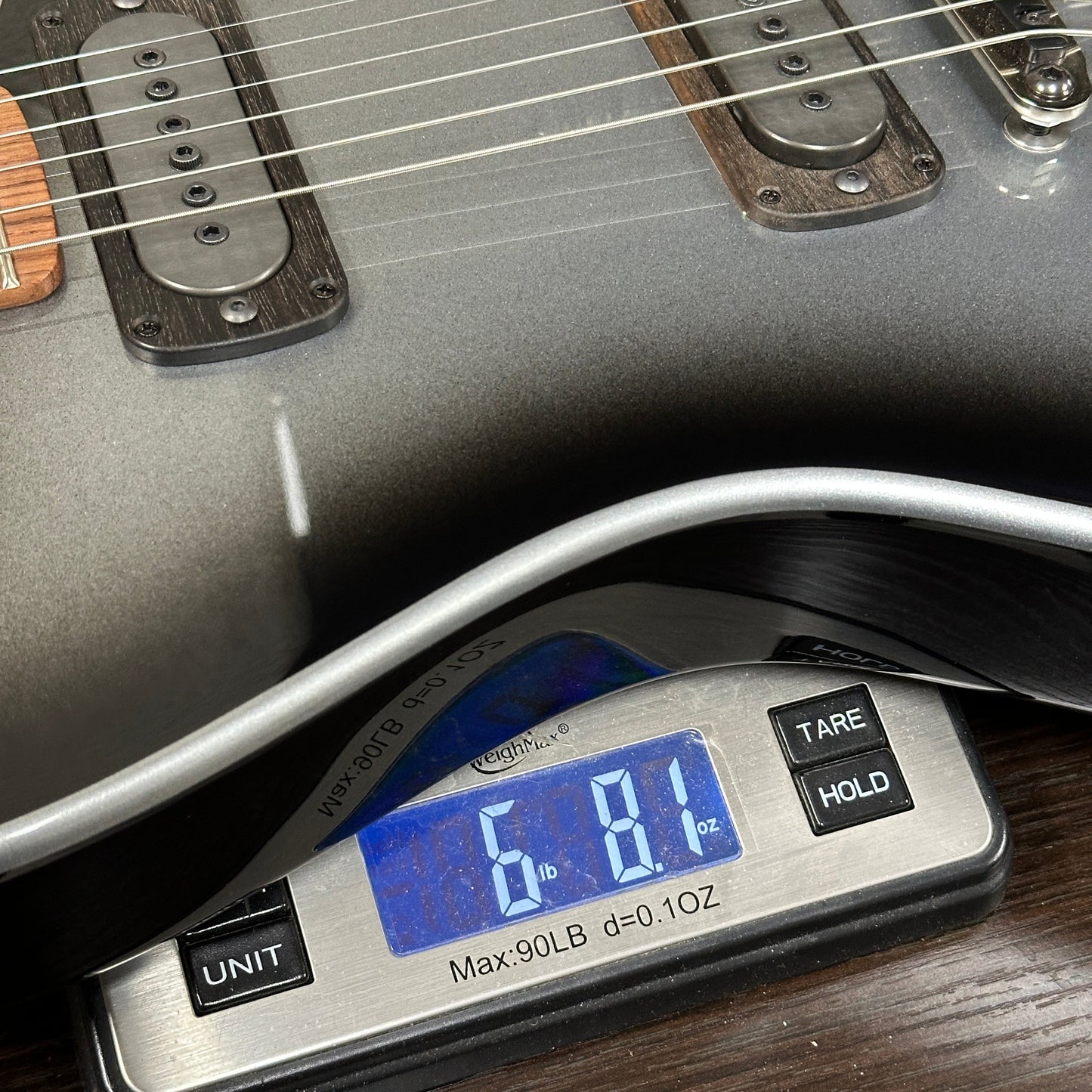 Powers Electric A-Type Silverburst FF42 w/softcase B366