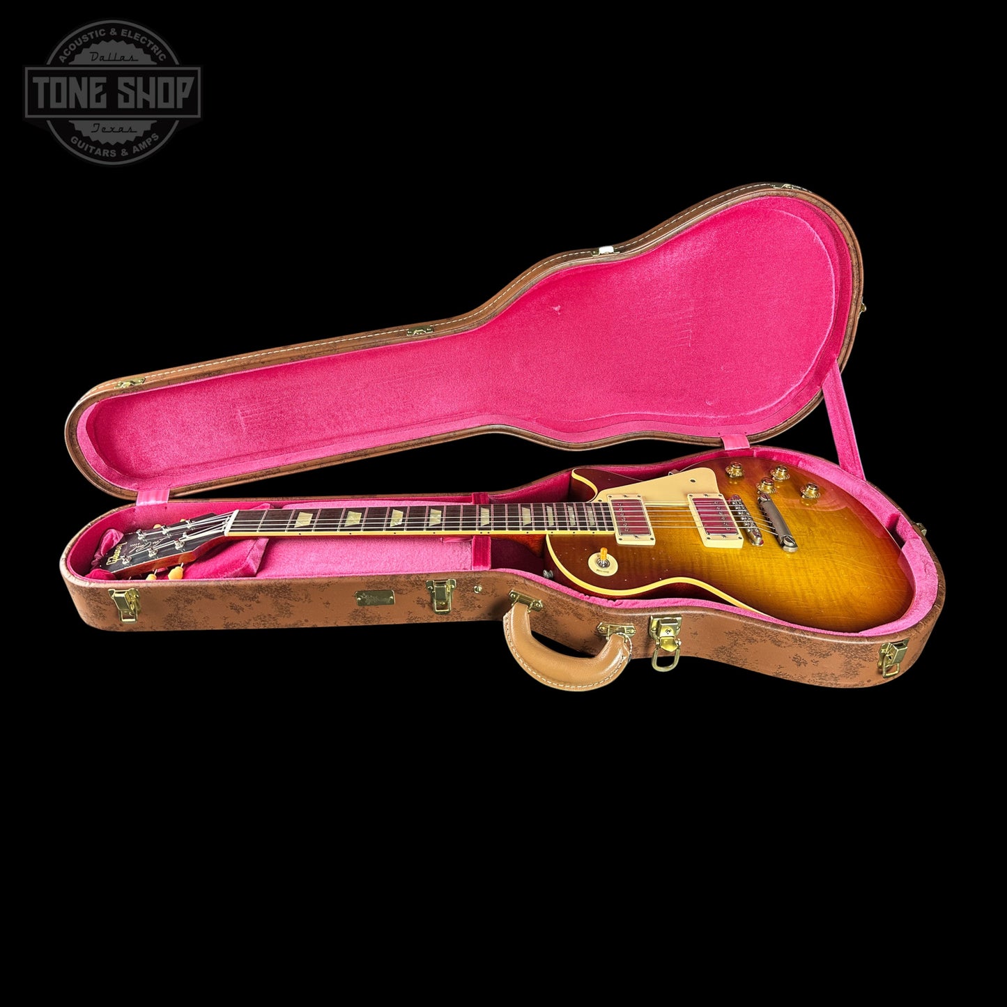 Gibson Custom 1959 Les Paul Standard Reissue Light Aged Royal Teaburst w/case 96840