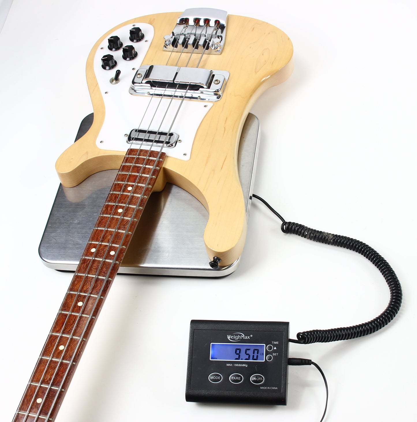 2006 Rickenbacker 4001c64S Mapleglo Natural Bass Guitar PAUL MCCARTNEY!