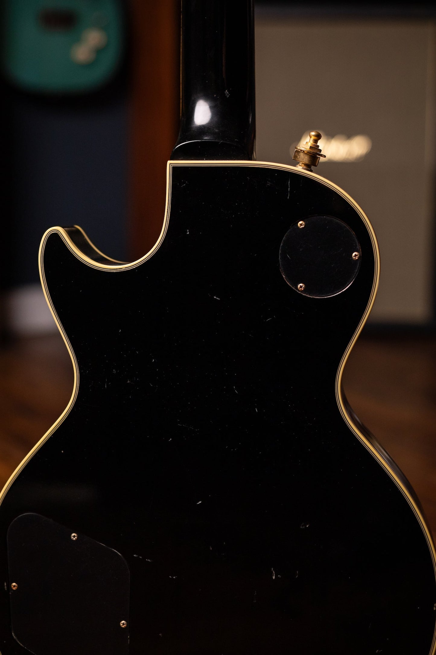 2008 Gibson Custom Shop Jimmy Page Les Paul Custom W/ Bigsby Electric Guitar - Ebony
