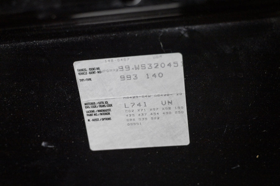 1998 Porsche 911 Carrera 4S - Black | SOLD