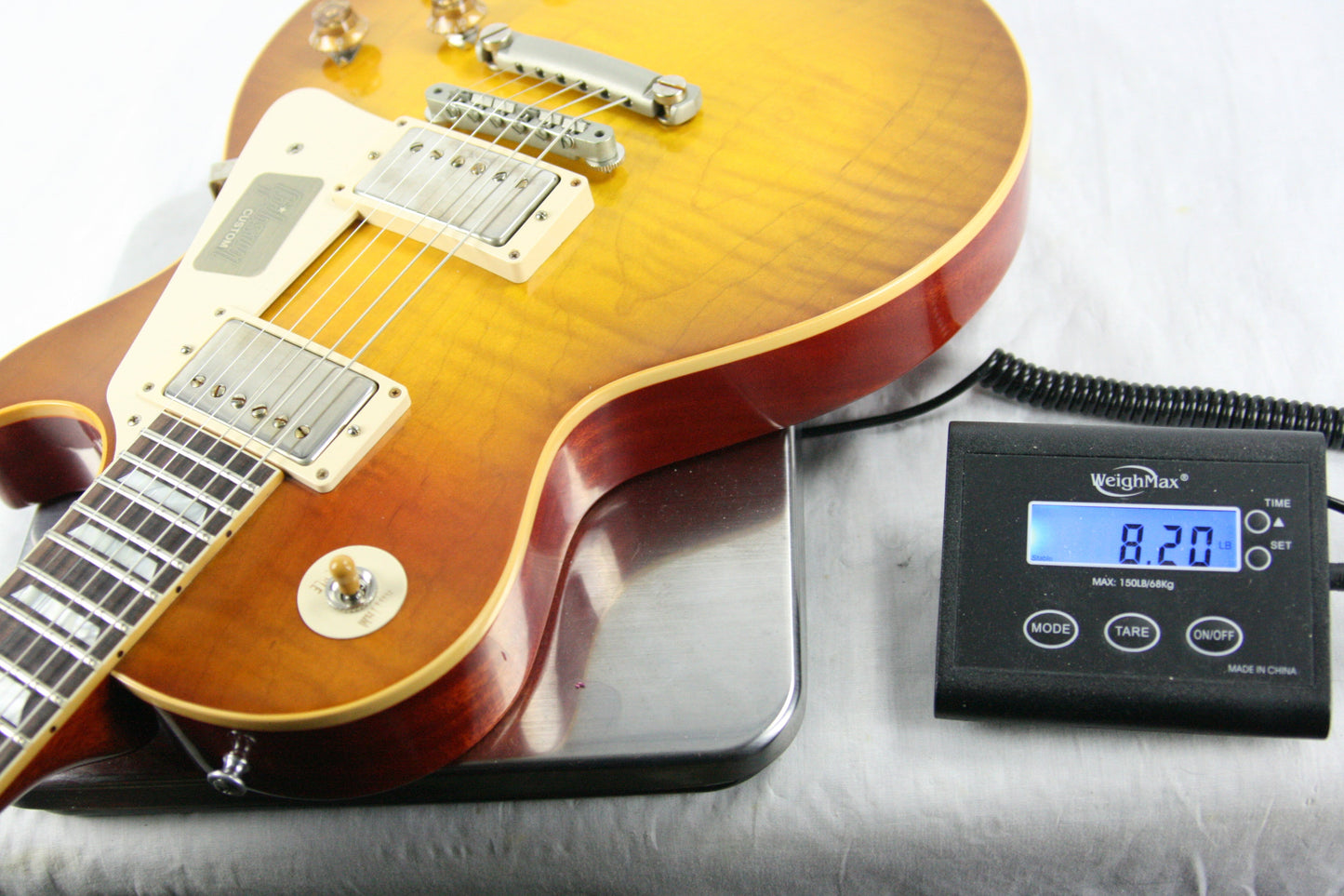 1958 Gibson Mark Knopfler VOS Les Paul Custom Shop Historic 58 R8 Lightweight!