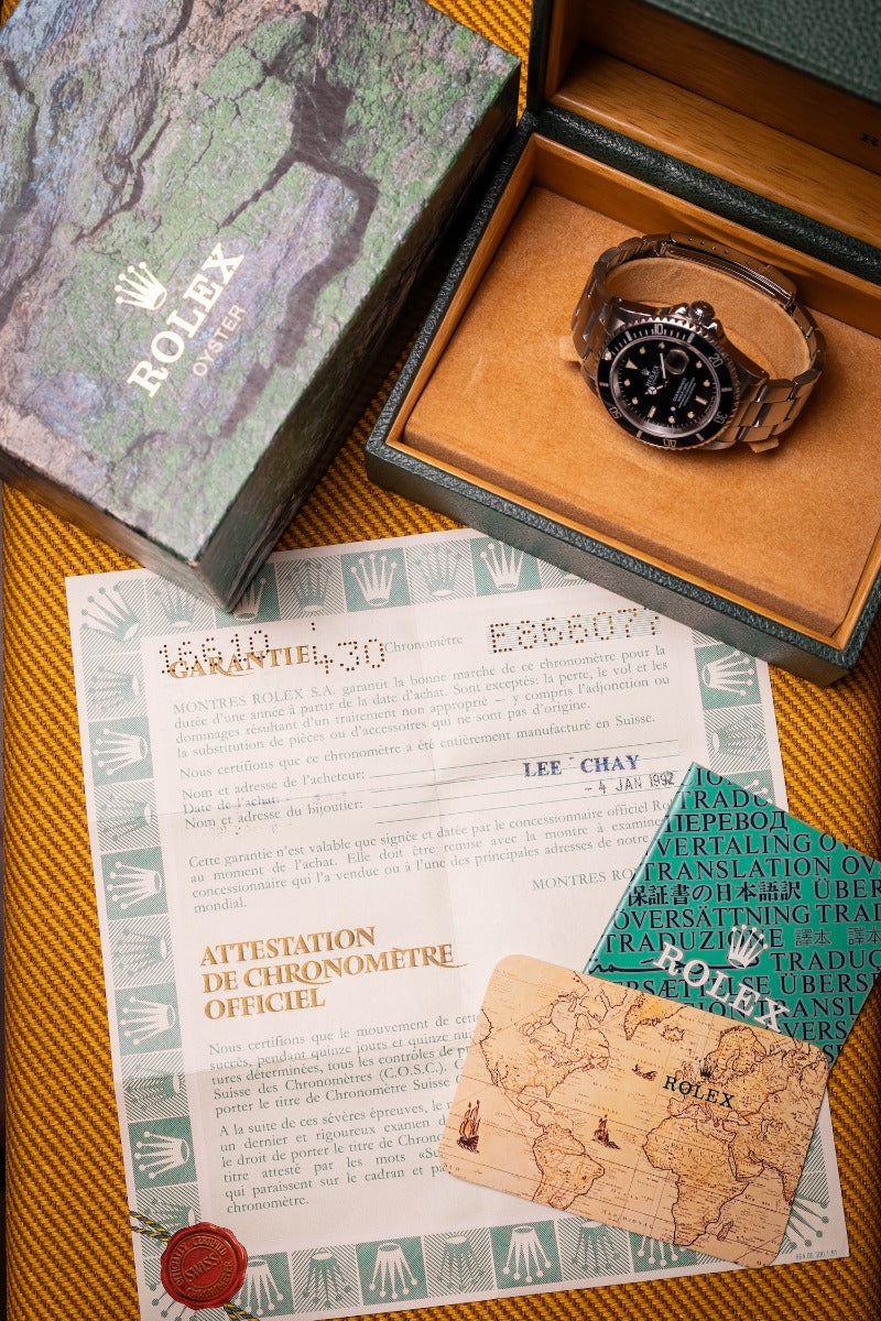 1990 Rolex Submariner Ref.16610