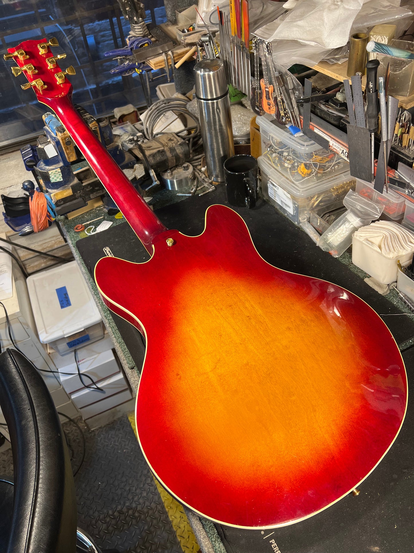 Gibson 1980 ES-347TD, Cherry Sunburst