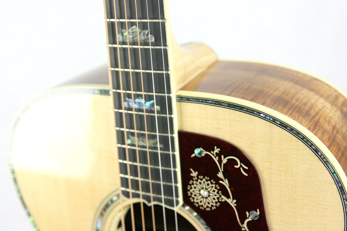 2017 Gibson Custom Shop SJ-200 KOA! Abalone, Limited Edition! j200 Acoustic Guitar j45