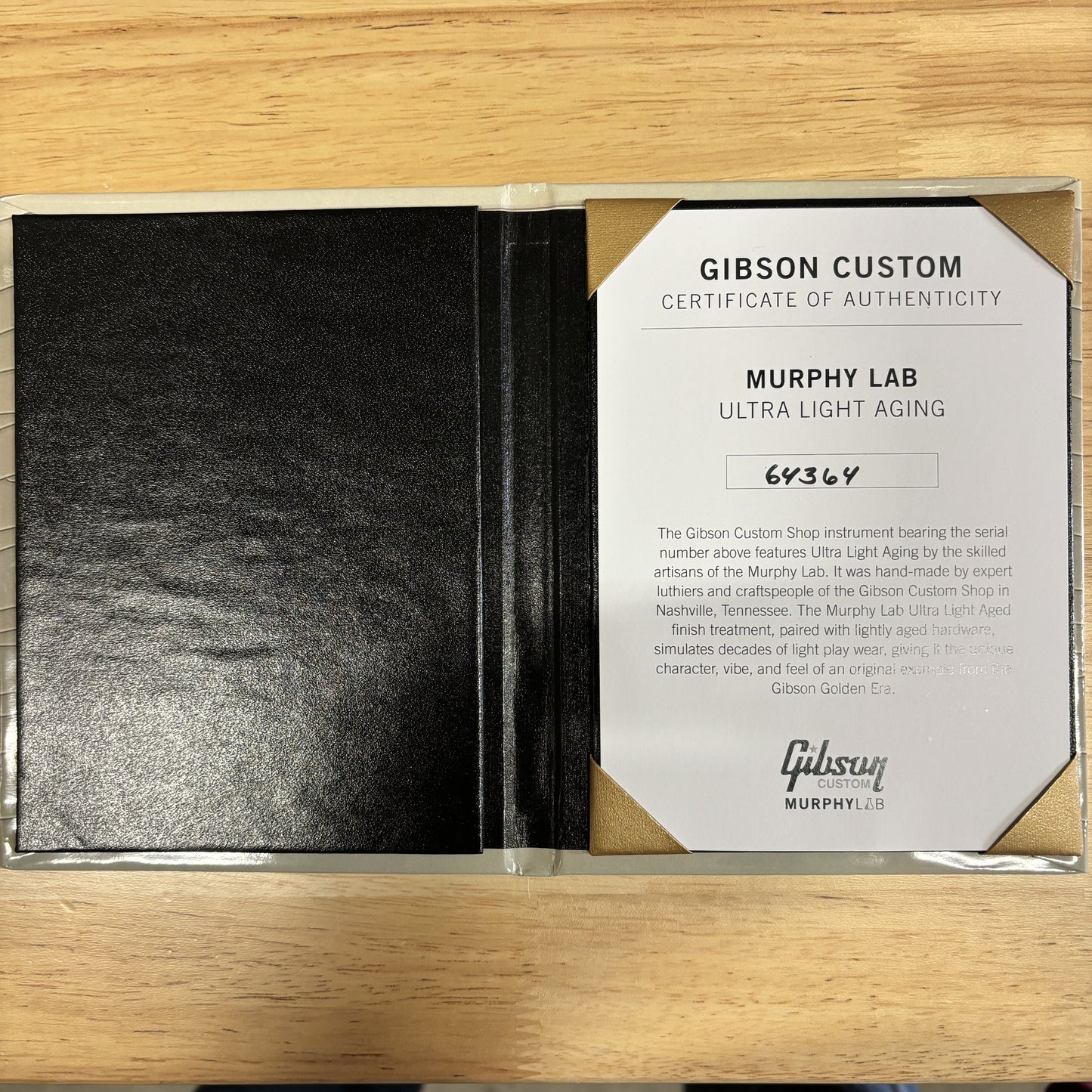 Gibson 1956 Les Paul Reissue Ultra Light Aged - Double Gold