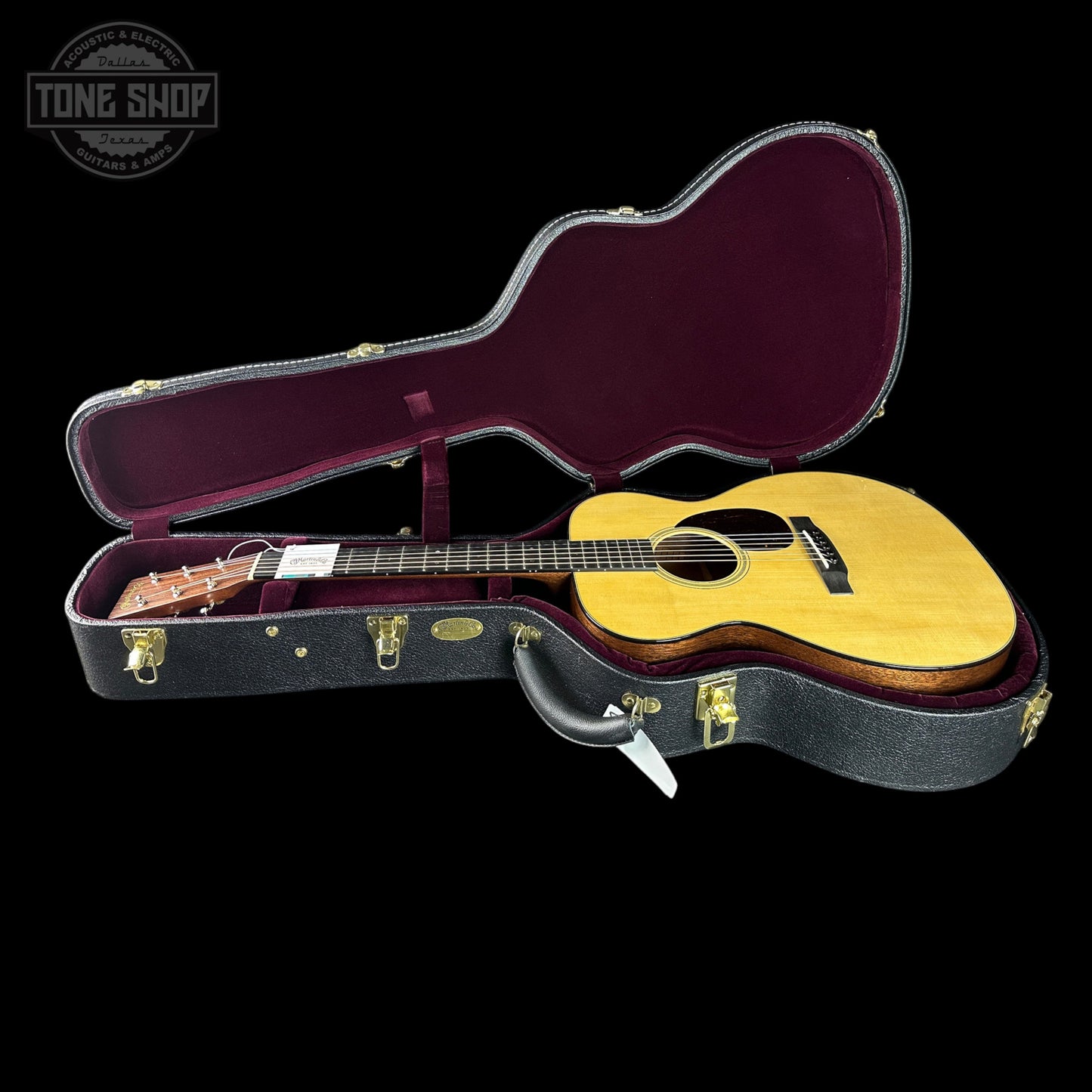 Martin Custom Shop 18 Style OM Adirondack/Sinker Mahogany w/case 3073323