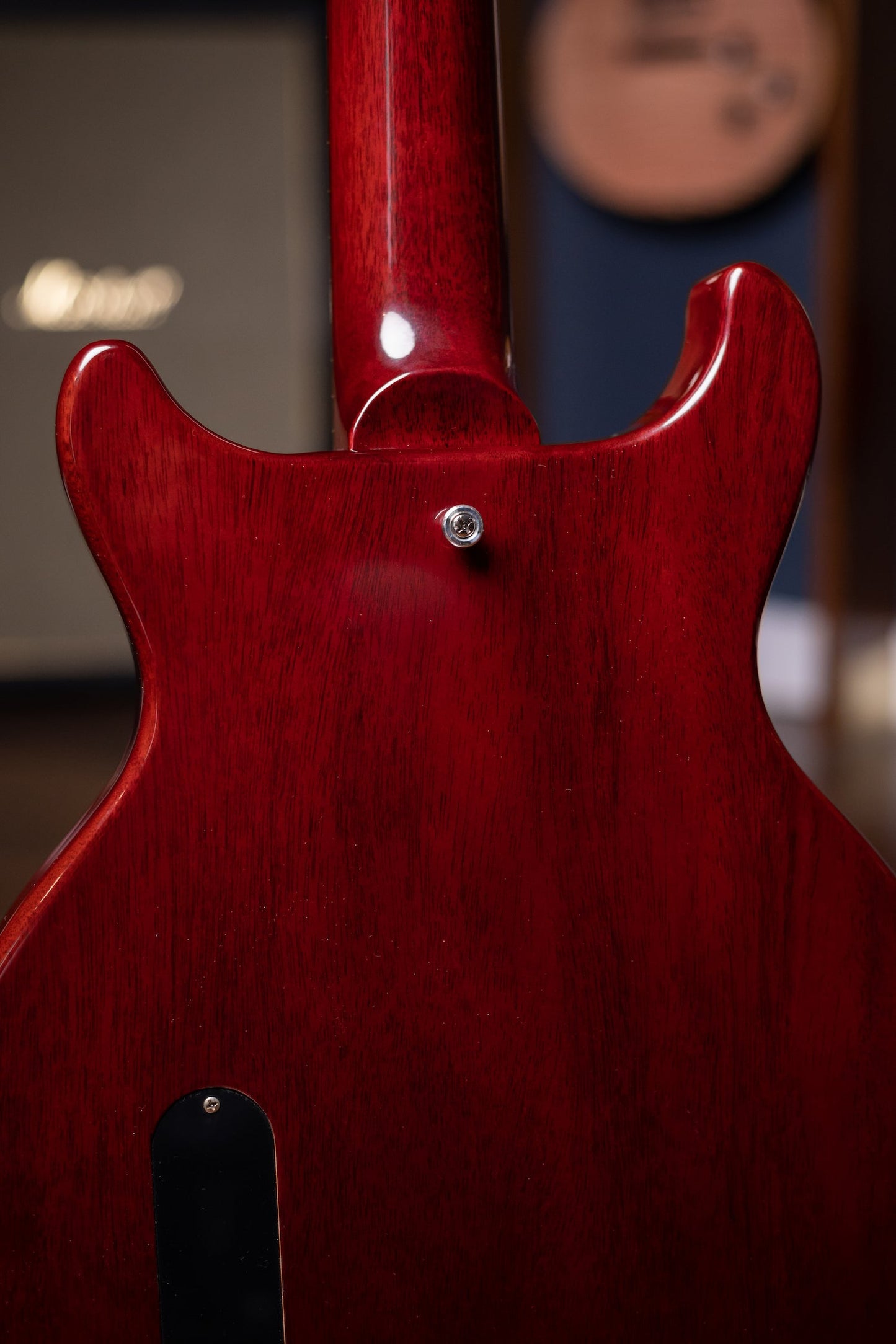 Gibson Custom Shop 1958 Les Paul Junior Double Cut Electric Guitar - Cherry Red