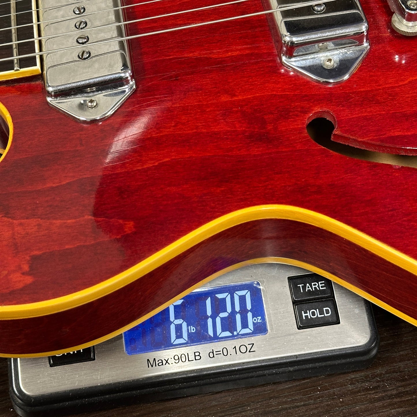Vintage 1967 Epiphone E230TD Casino Cherry (Long Neck) w/non-OHSC TSU24509