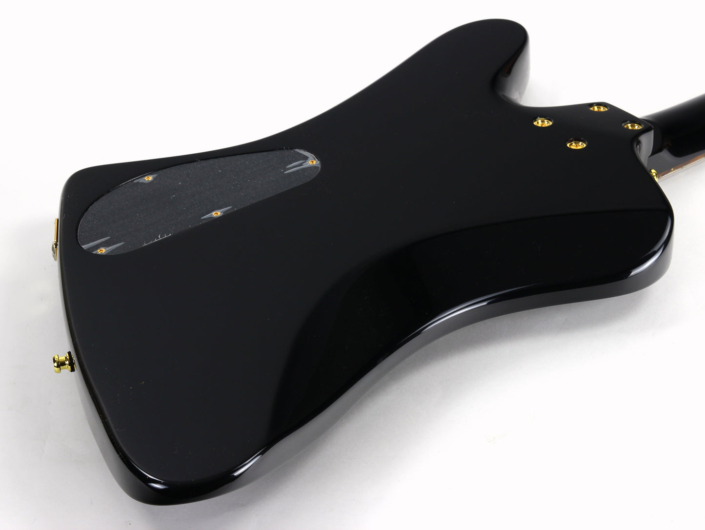 Mike Lull Tom Petersson Signature Bass TPT4 | Rare Black Finish, Gold Hardware