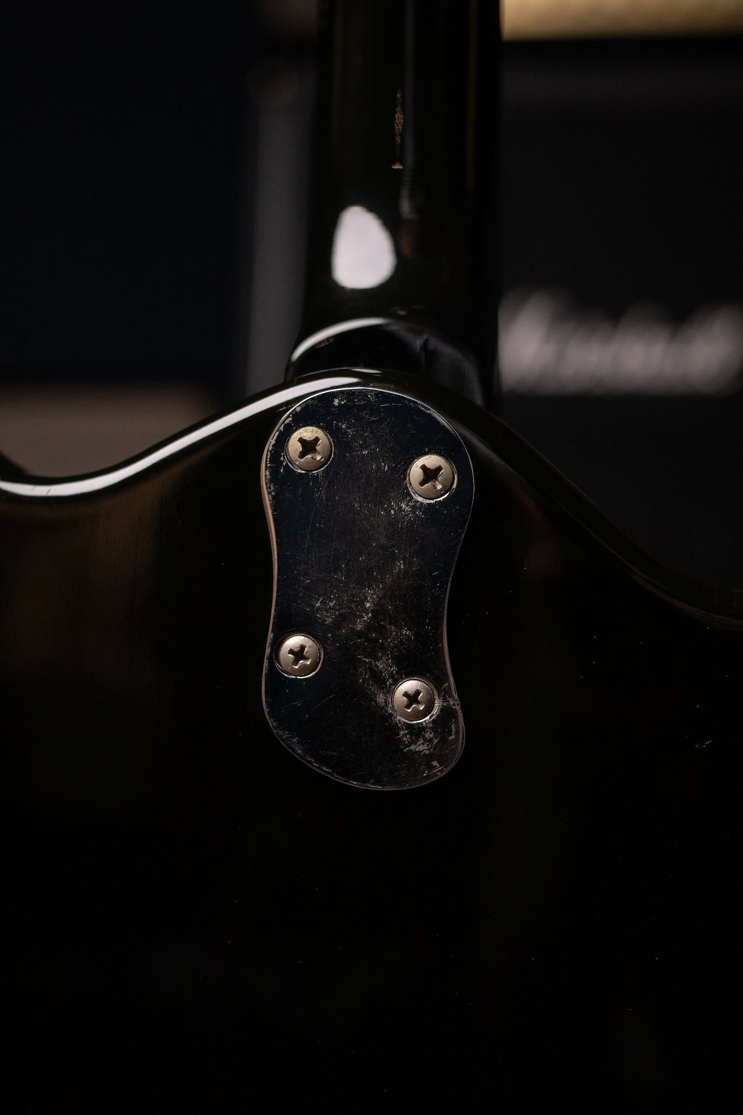 1961 Mosrite Deep Body Custom Model Electric Guitar - Black