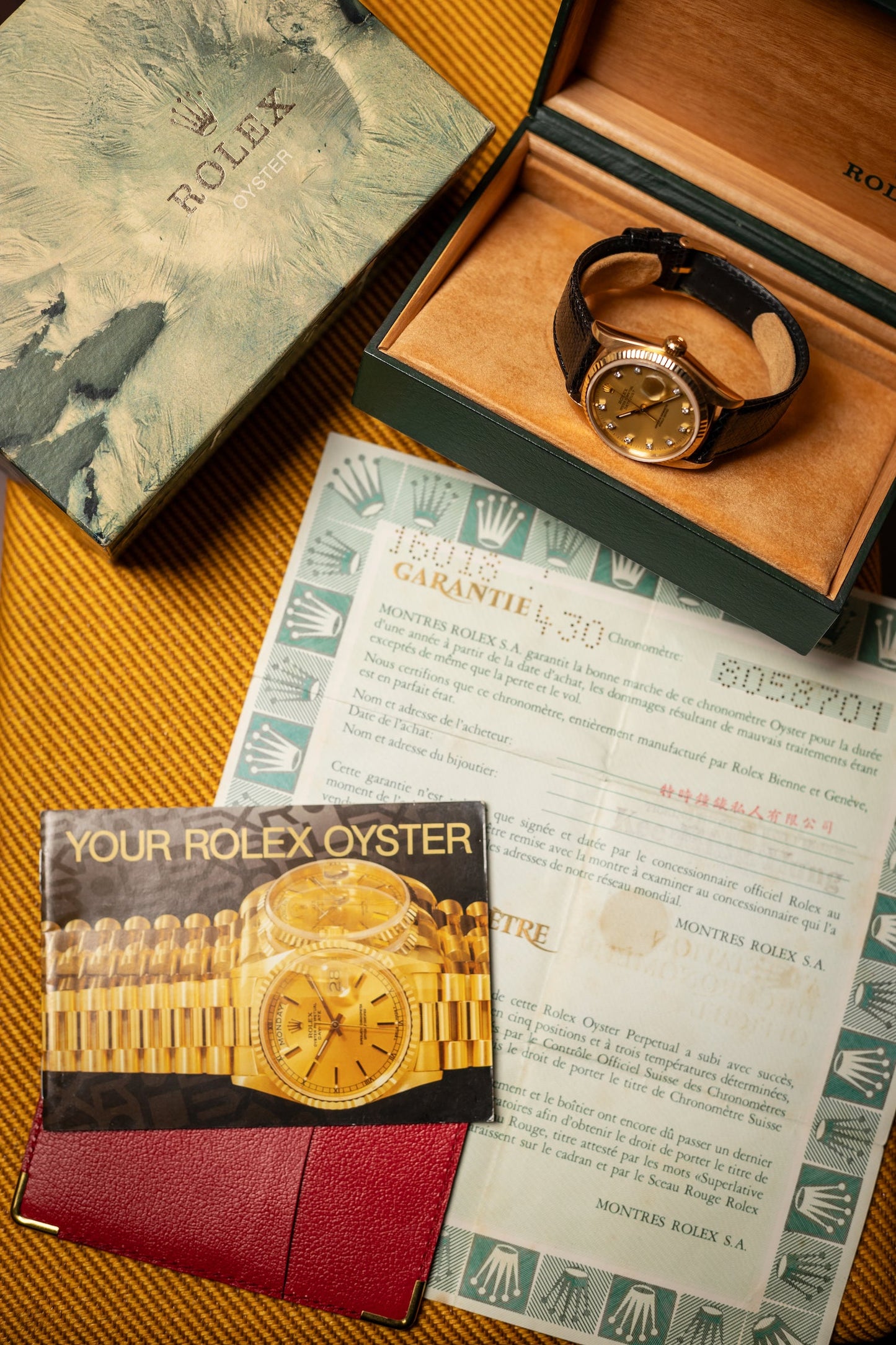 1983 Rolex Datejust "Lemon Dial" Ref# 16018 | W/ Box & Papers