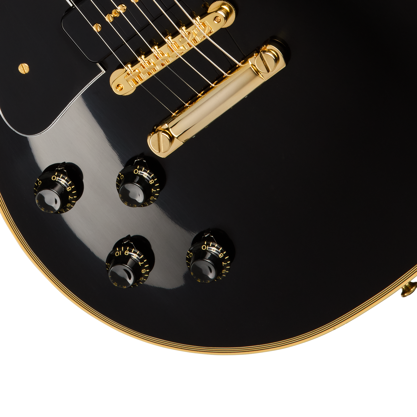 Gibson Custom 1954 Les Paul Custom Reissue, Left-Handed, VOS, Ebony