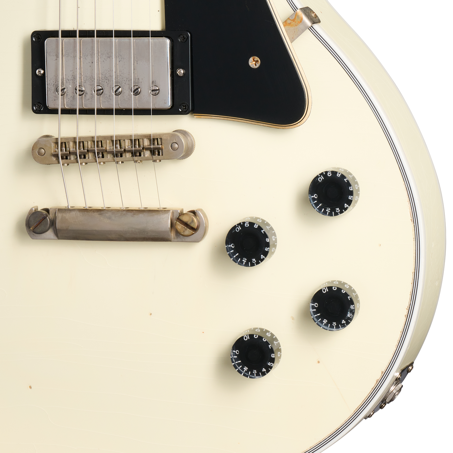 Gibson Custom Les Paul Custom, Heavy Aged, Classic White