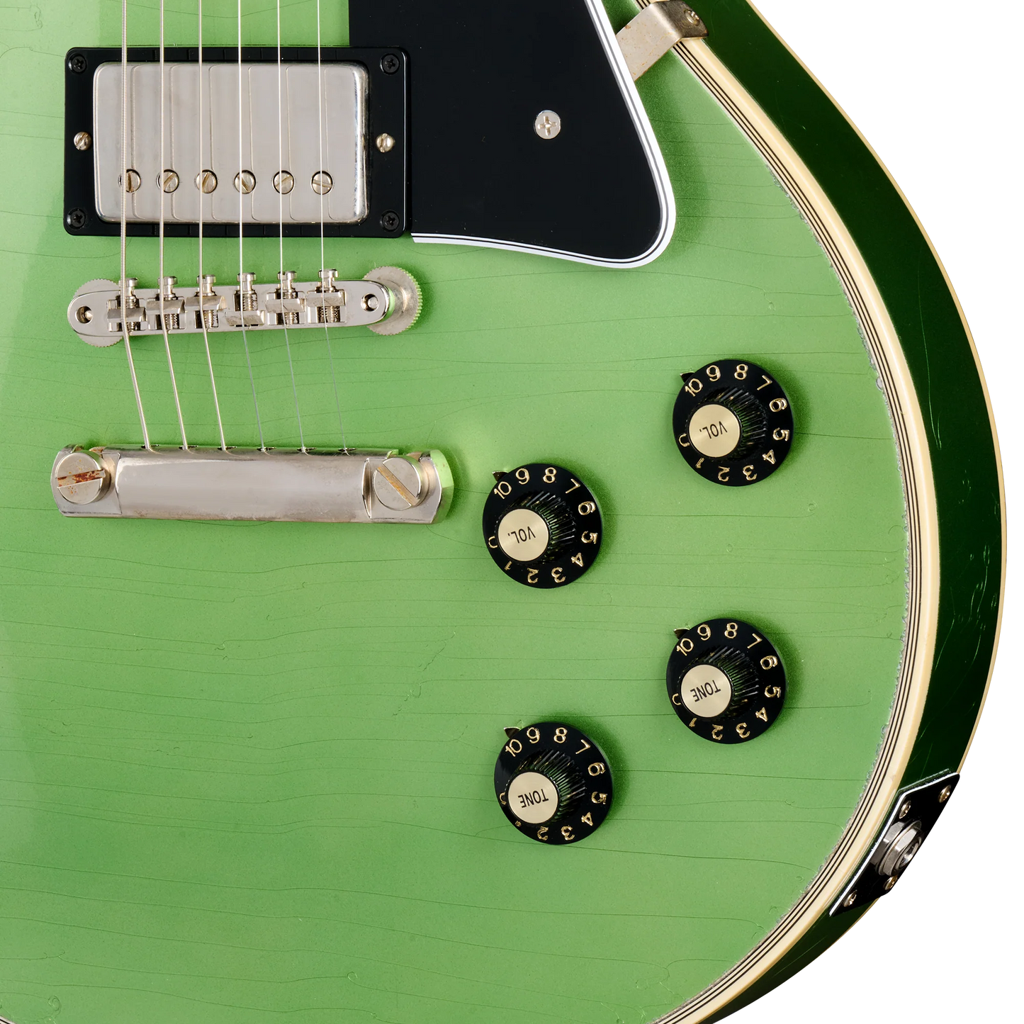 Gibson Custom 1968 Les Paul Custom Reissue, Light Aged, Jade Green