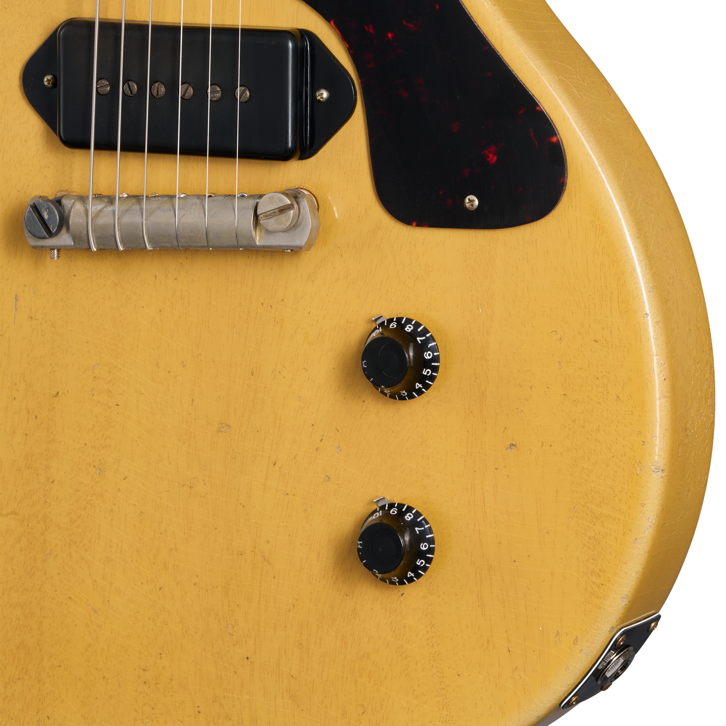 Gibson Custom 1958 Les Paul Junior Double Cut, Heavy Aged, TV Yellow