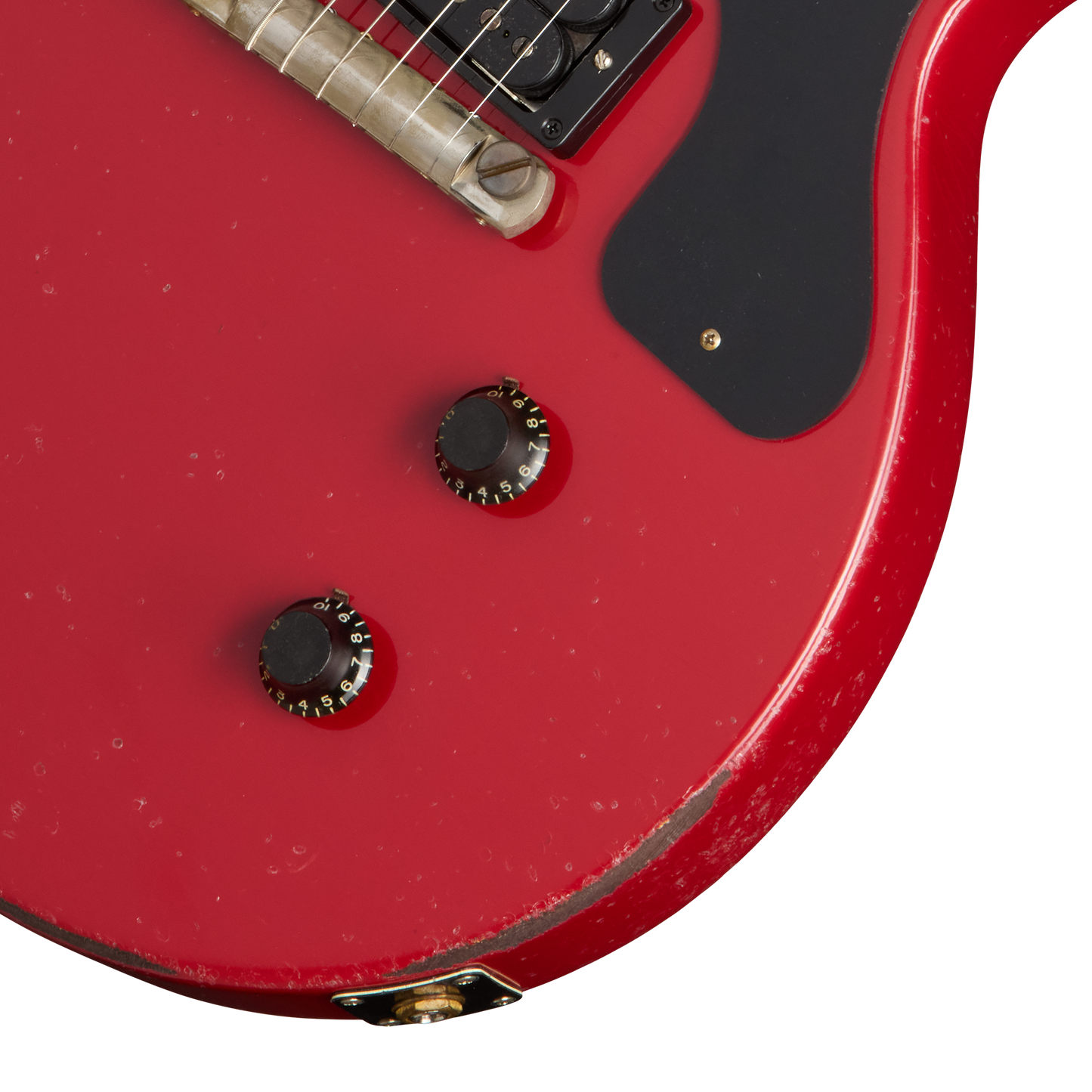 Gibson Custom 1957 Les Paul Junior Single Cut Reissue, Heavy Aged, Cardinal Red
