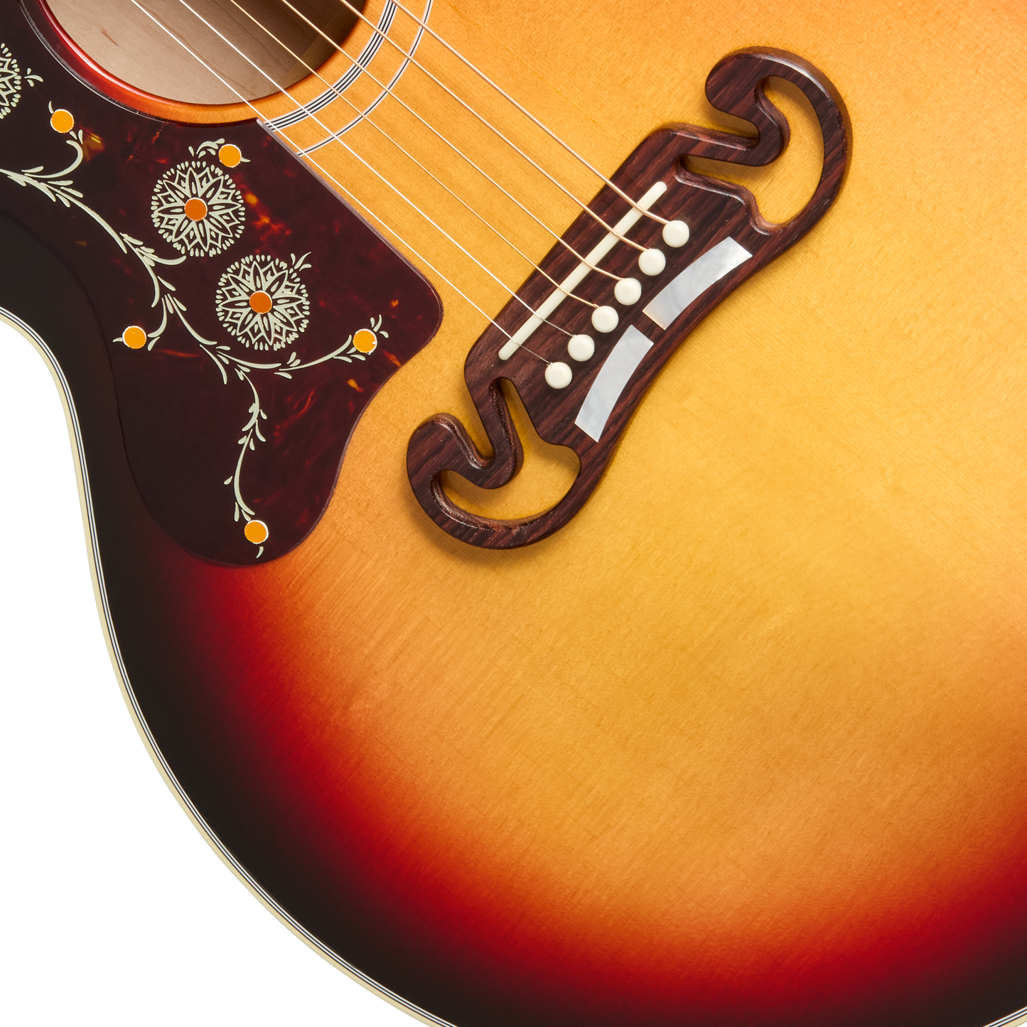 Gibson SJ-200 Standard, Left-Handed, Tri Burst