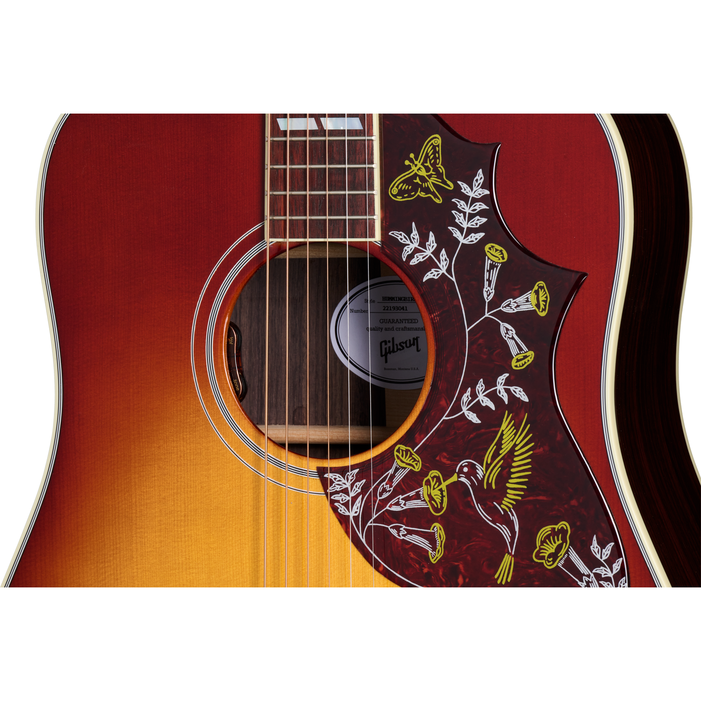 Gibson Hummingbird Standard Rosewood Acoustic Electric Guitar - Rosewood Burst