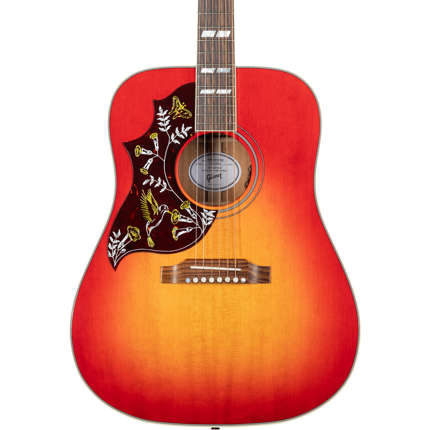 Gibson Hummingbird Standard Left-Handed Acoustic Electric Guitar - Vintage Cherry Sunburst