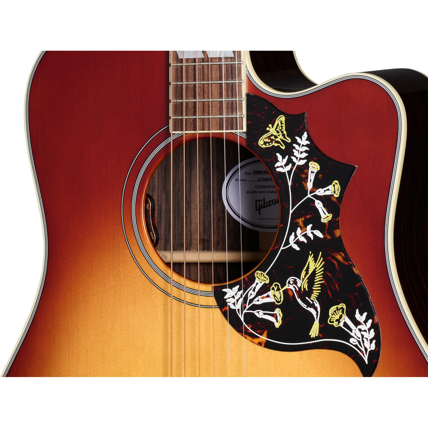 Gibson Hummingbird Standard Acoustic Electric Guitar - Rosewood Burst