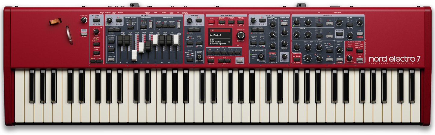 Nord Electro 7, 73 Semi-Weighted Keys