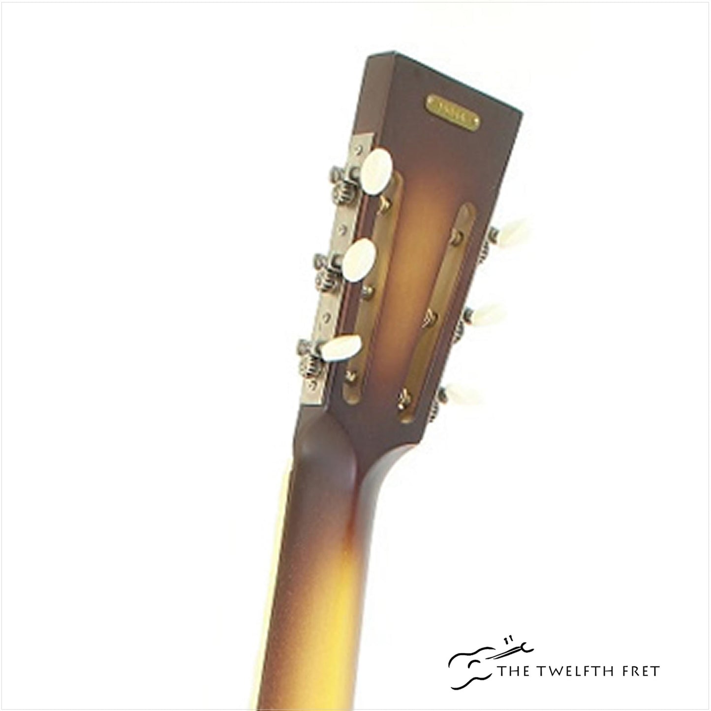 National NRP Triolian Black Rust Resophonic Guitar