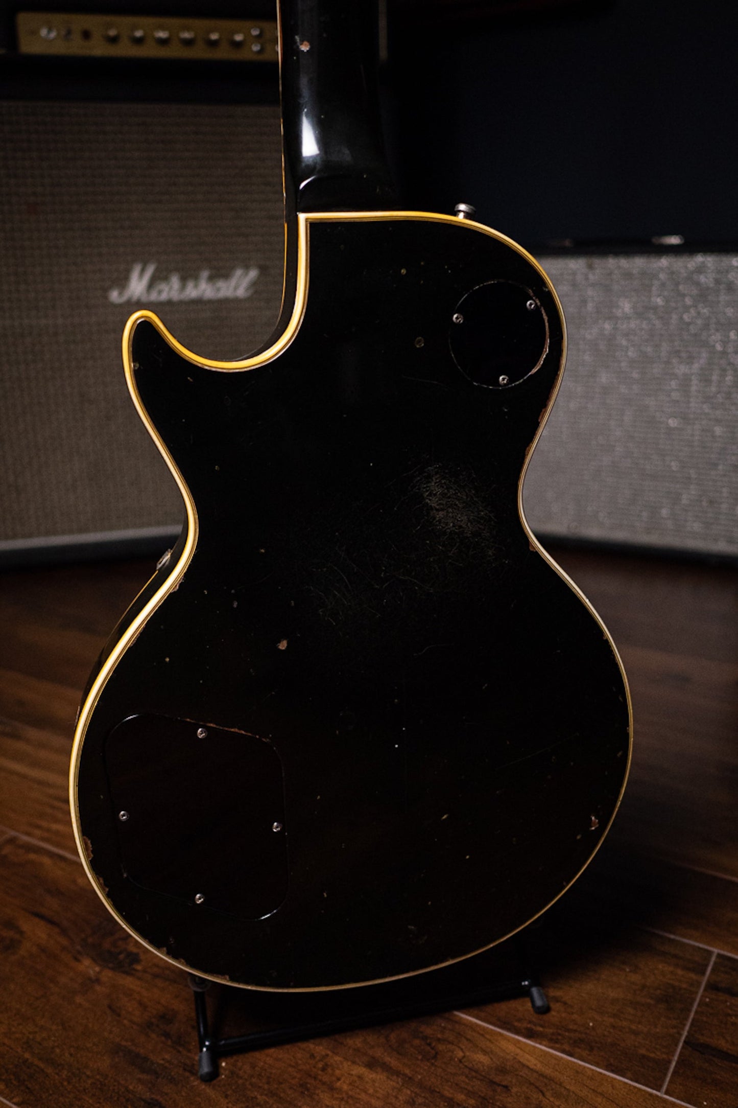 1969 Gibson Les Paul Custom Electric Guitar - Ebony