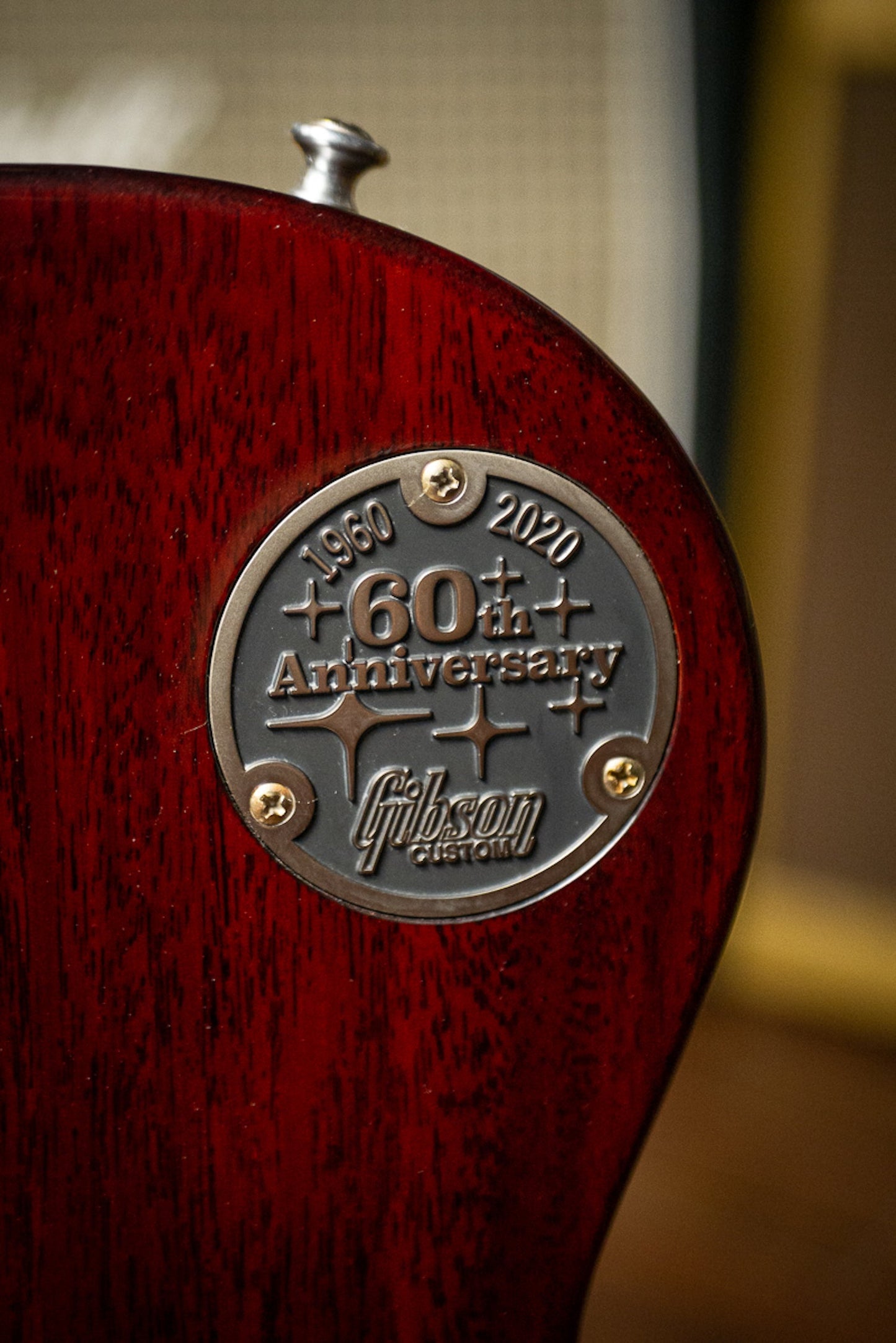 Gibson Custom Shop 60th Anniversary 1960 Les Paul Standard V2 VOS Electric Guitar - Orange Lemon Fade