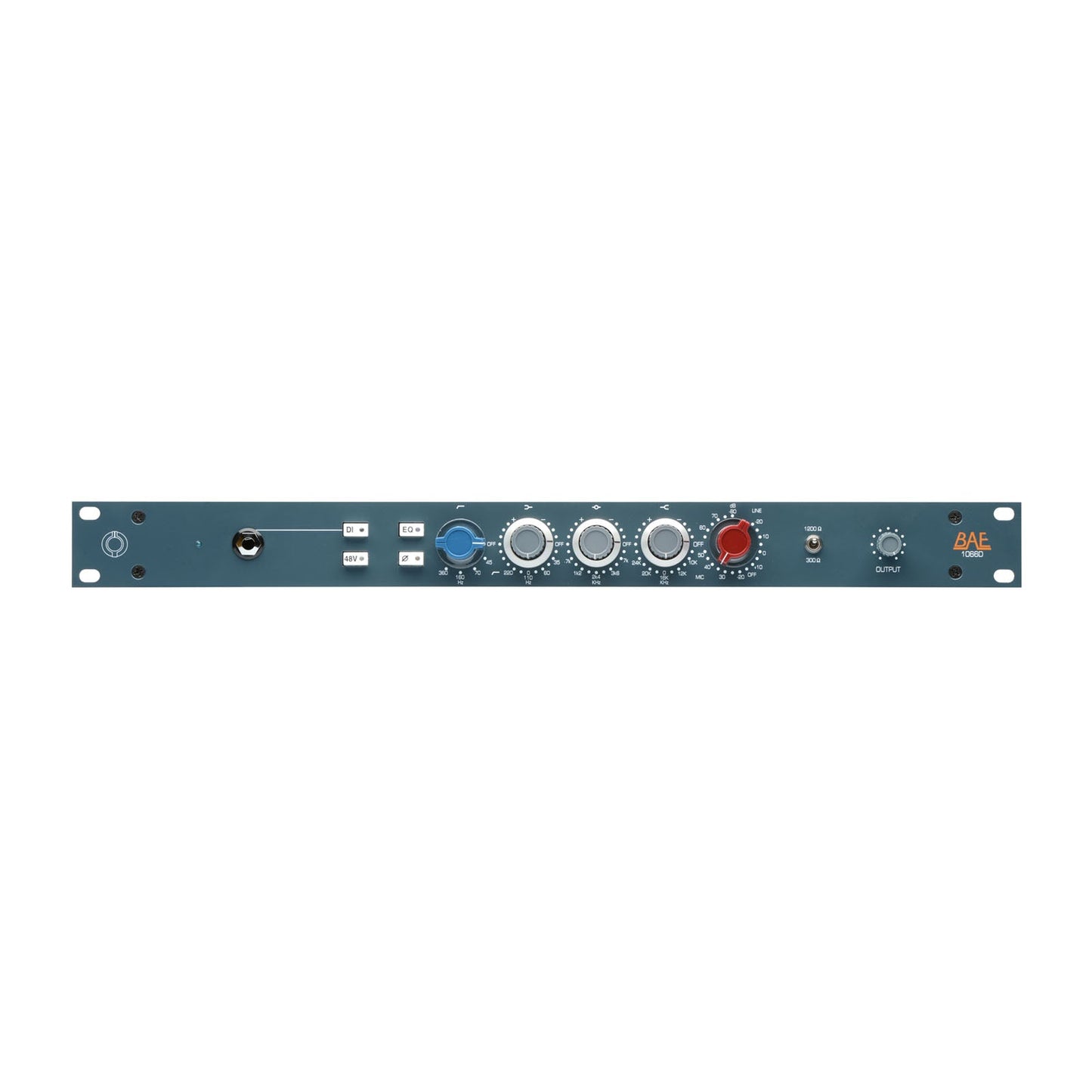 Bae 1066D Pair 19" 1RU Mic Preamp/EQ with Power Supply