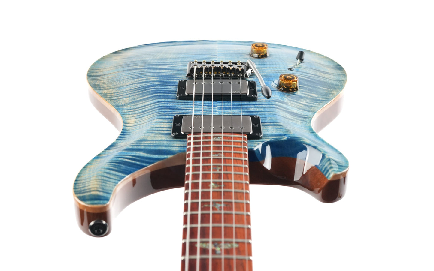 PRS Wood Library Custom 24 Faded Blue Jean Lefty