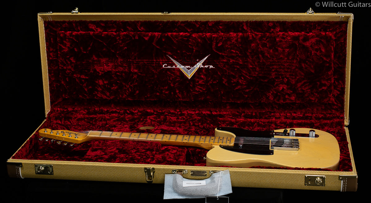 Fender Custom Shop Masterbuilt Dennis Galuszka 4/54 Blackguard Tele Blonde Willcutt Limited