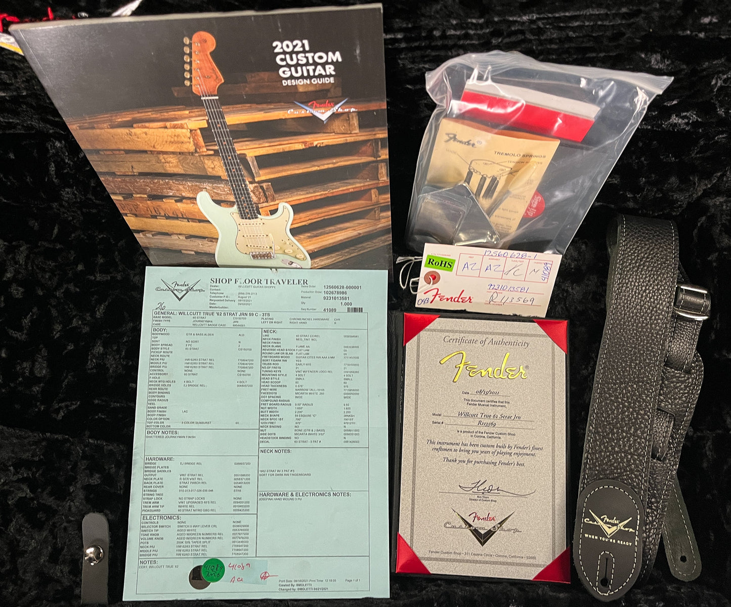 Fender Custom Shop Willcutt True '62 Stratocaster Journeyman Relic 3-Tone Sunburst '59 C (569)