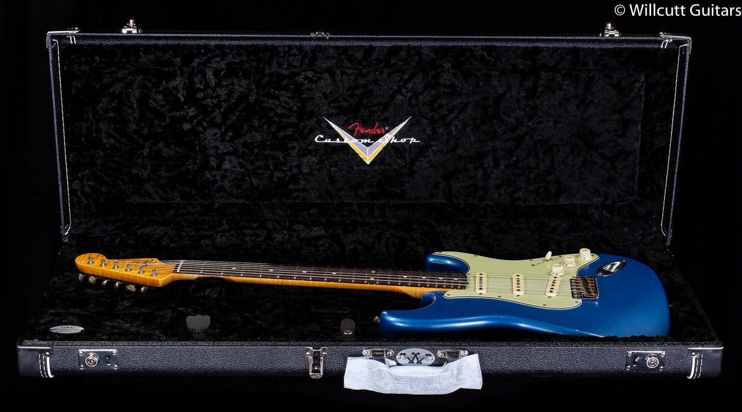 Fender Custom Shop Willcutt True '62 Stratocaster Journeyman Relic Lake Placid Blue Large C