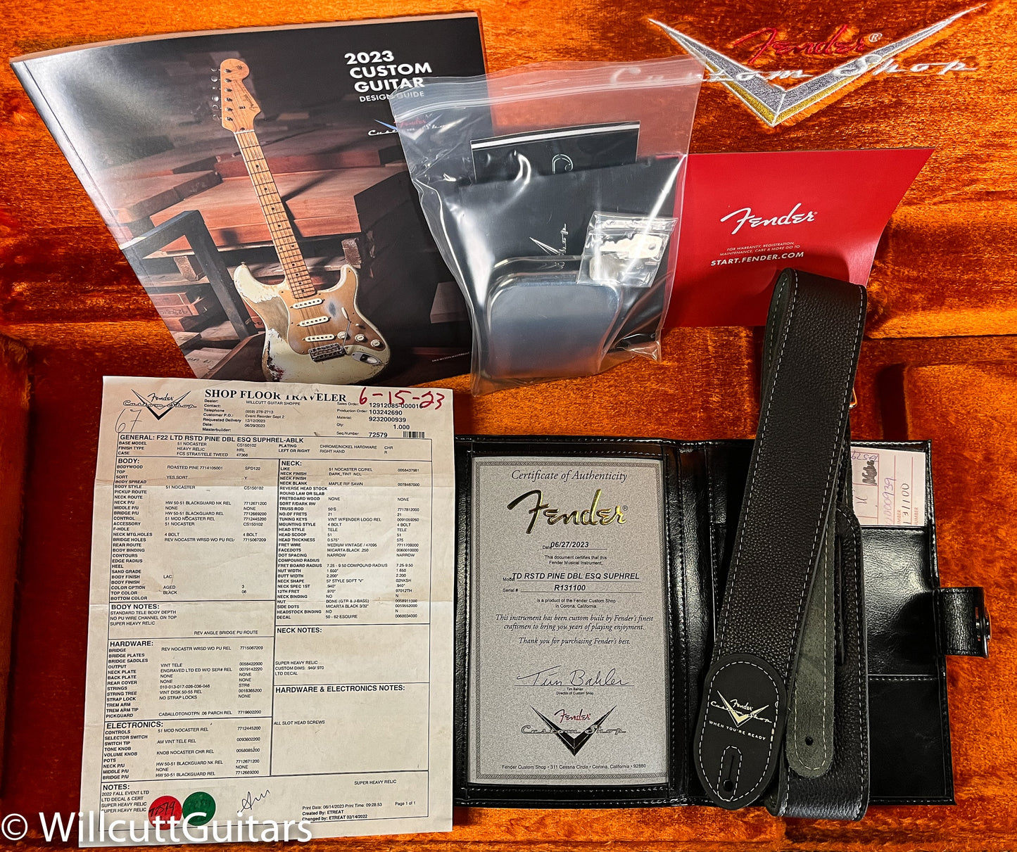 Fender Custom Shop LTD Roasted Pine Double Esquire Super Heavy Relic Aged Black (100)