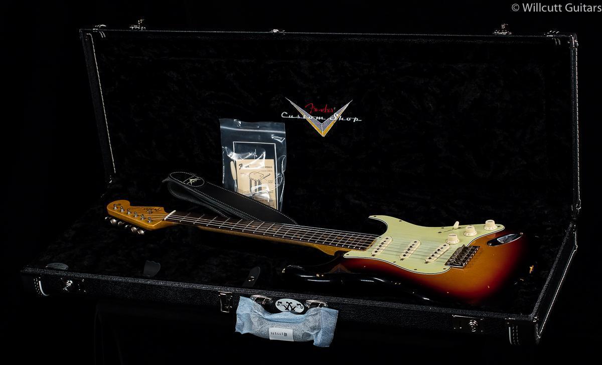 Fender Custom Shop "The 63" 1963 Stratocaster Relic 3-Color Sunburst 60C (315)