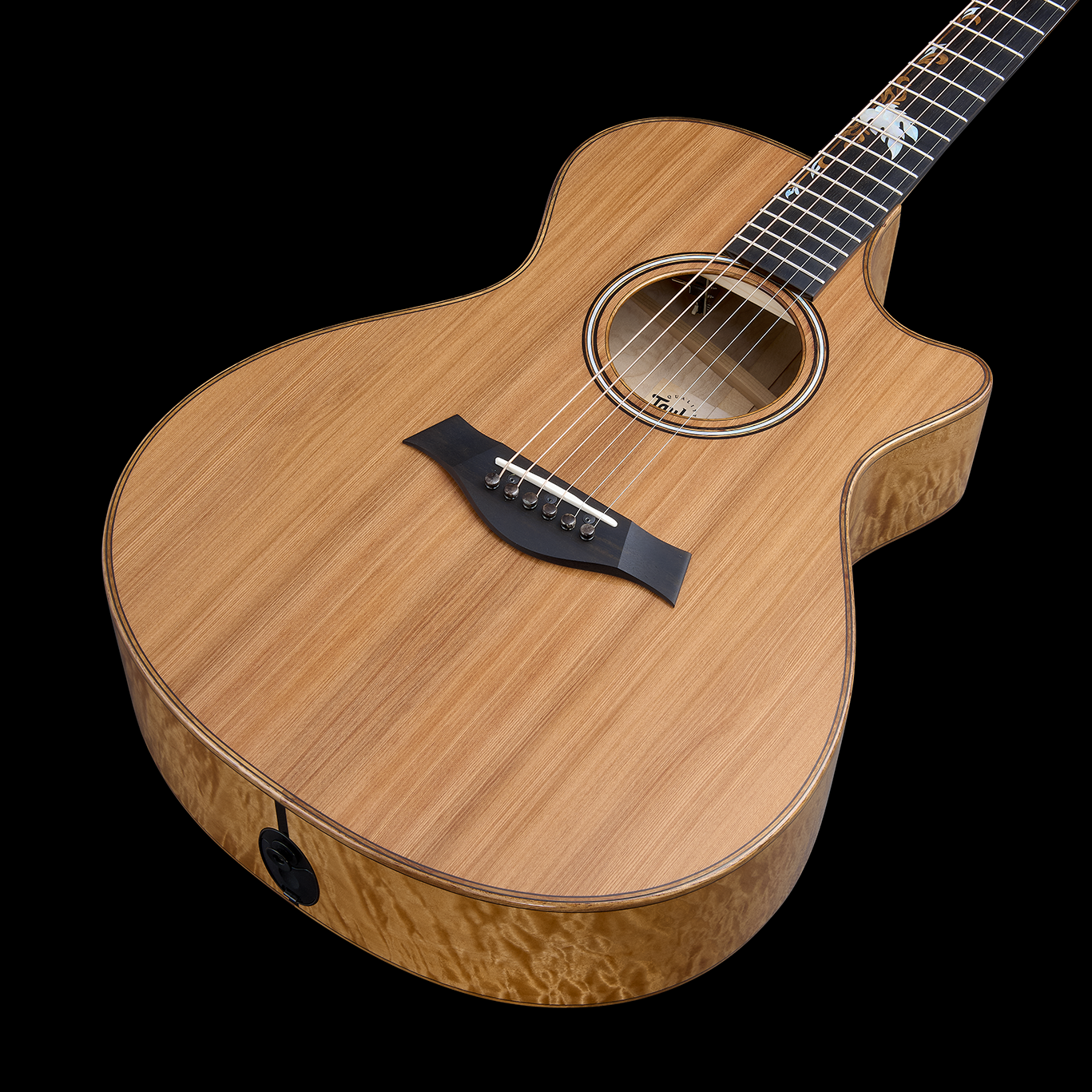 Taylor Custom Catch #16 - C12ce "Amber Tide" - Dark Natural/Quilt Back 2025