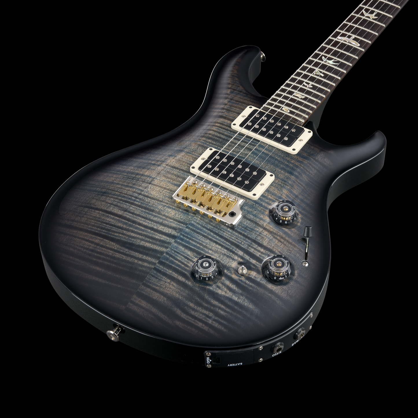 PRS Custom 24 Piezo - Charcoal Burst