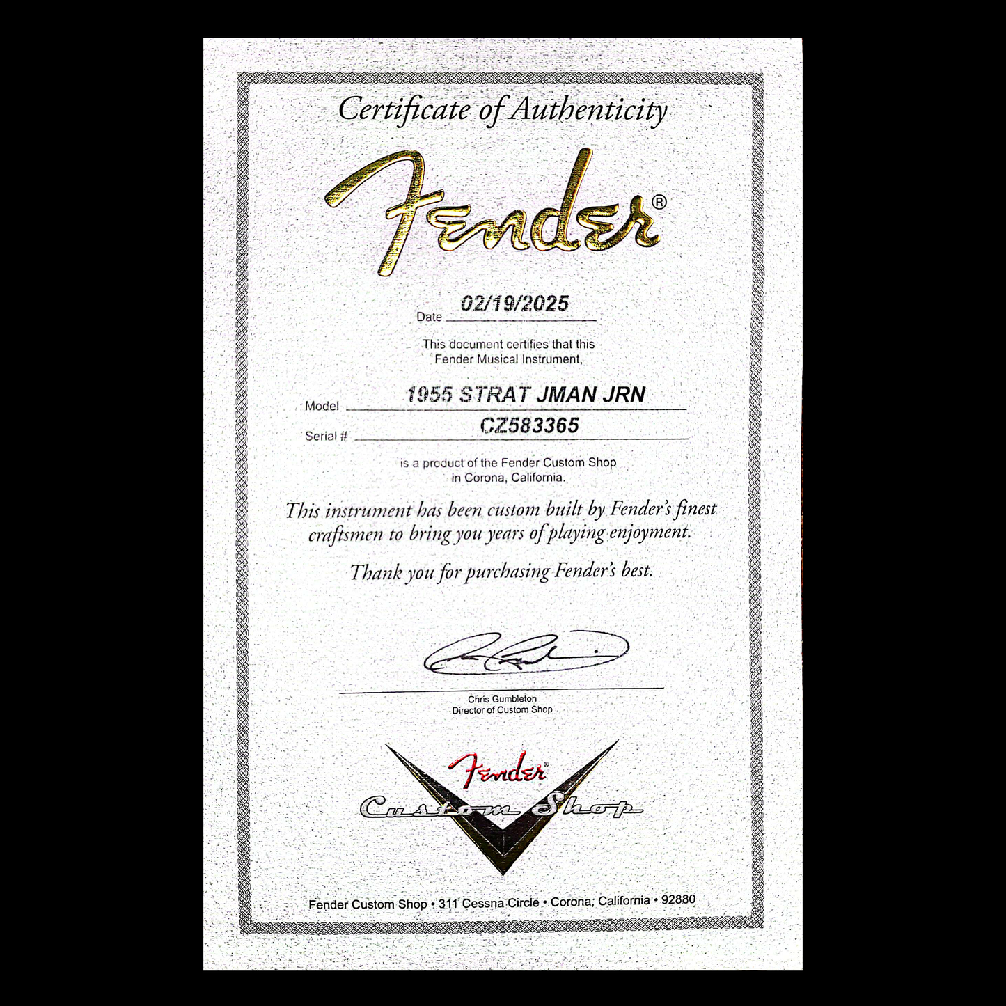 Fender Custom Shop 1955 Stratocaster Compound Radius Journeyman Relic - Aged 2-Tone Sunburst
