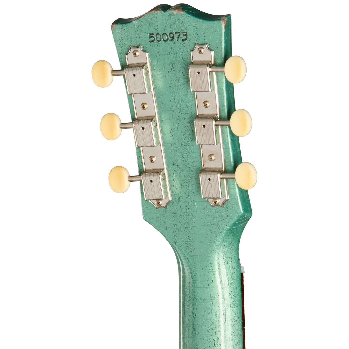 Gibson Custom 1963 Les Paul SG Junior Reissue, Light Aged, TV Inverness Green