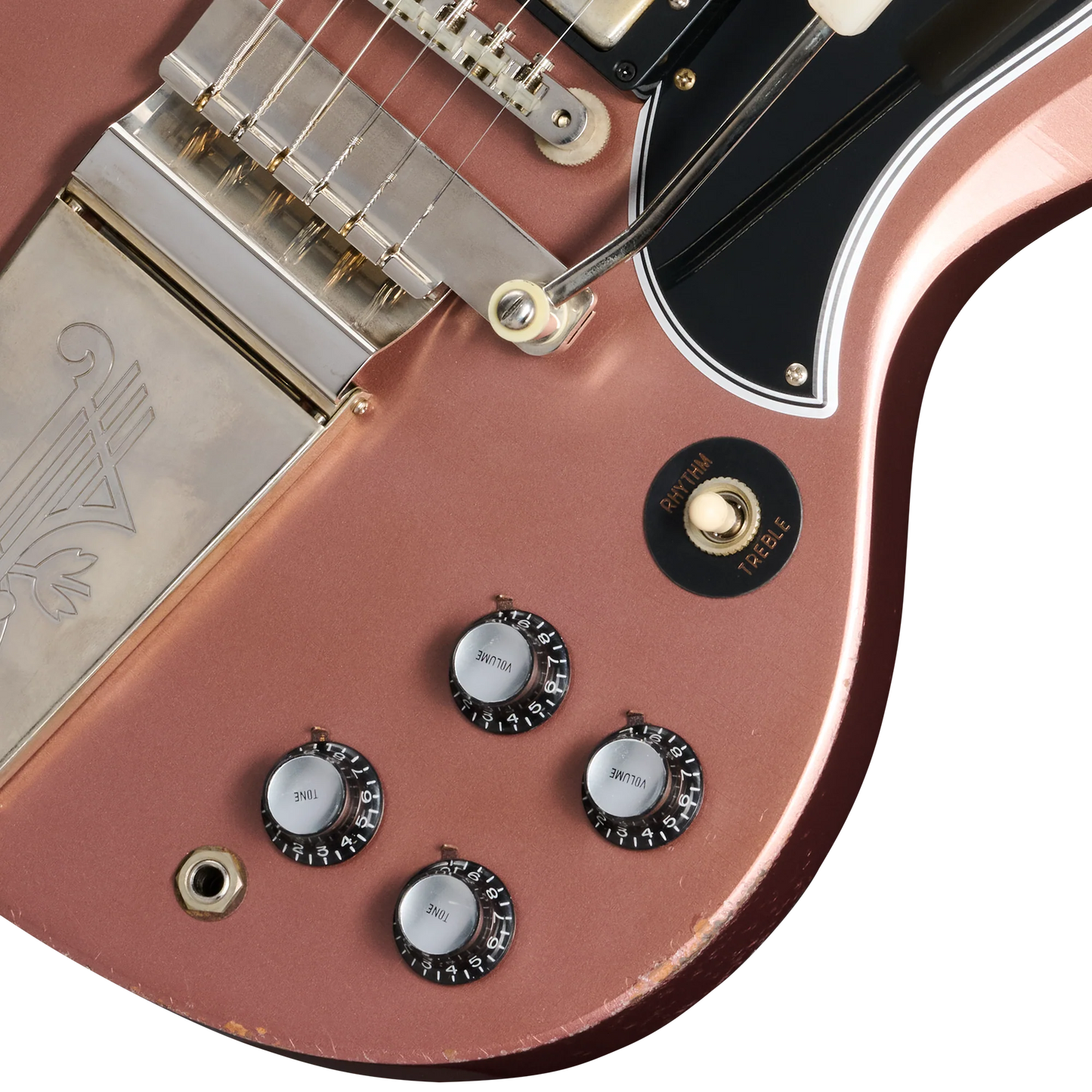 Gibson Custom 1964 SG Standard Reissue, Light Aged, Heather Poly
