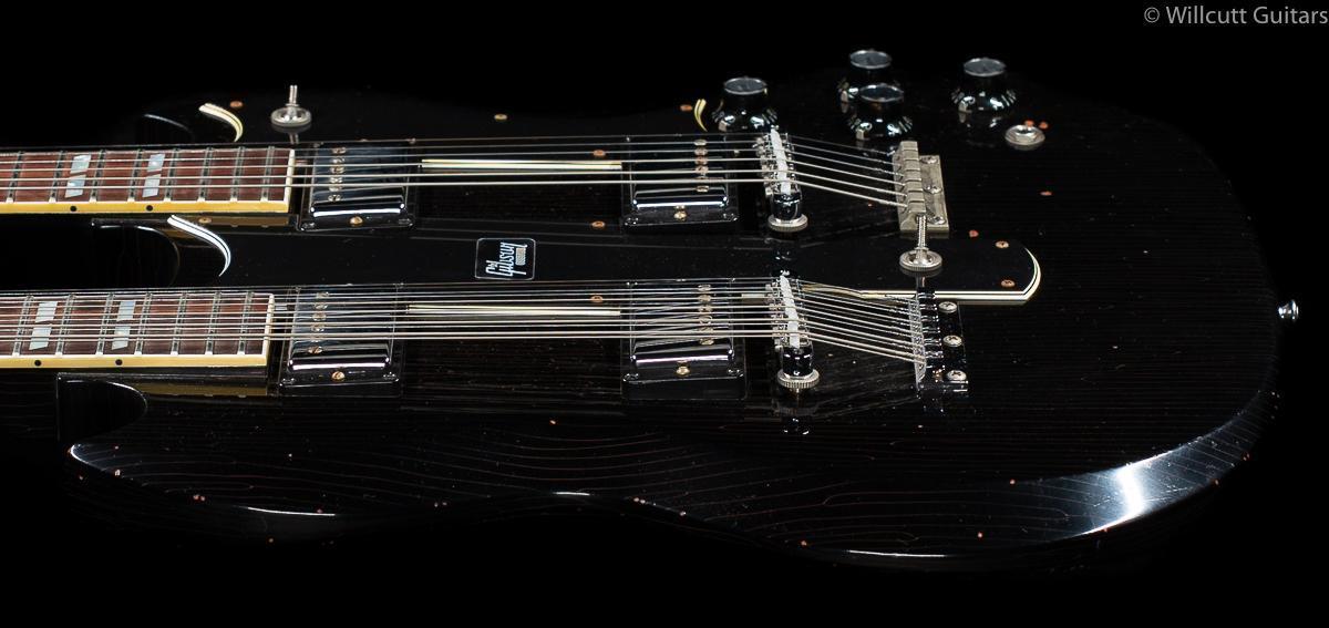 Gibson Slash Signed 1966 EDS 1275 Doubleneck Ebony