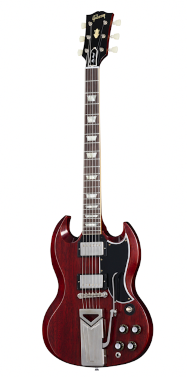 Gibson Custom Shop 60th Anniversary 1961 SG Les Paul Standard VOS Electric Guitar - Cherry Red