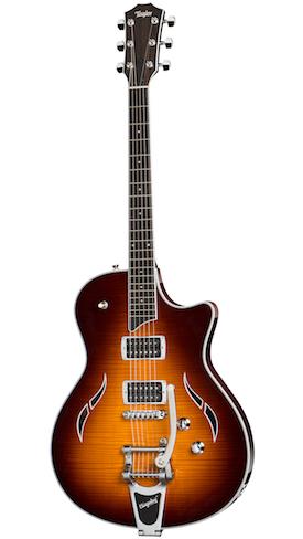 Taylor T3/B Semi-Hollowbody with Bigsby Vibrato Tailpiece – Tobacco Sunburst