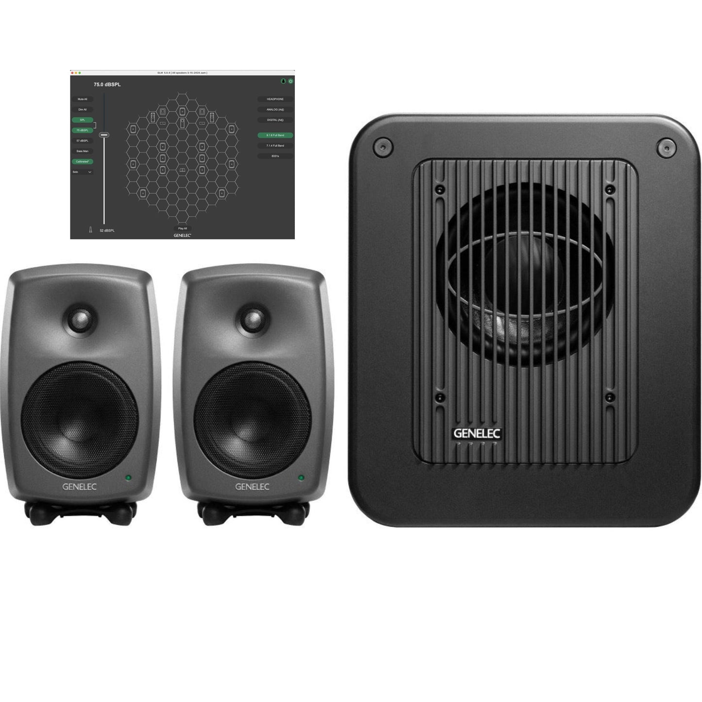 Genelec 8330 2.1 Surround Sound System with 7350A Subwoofer