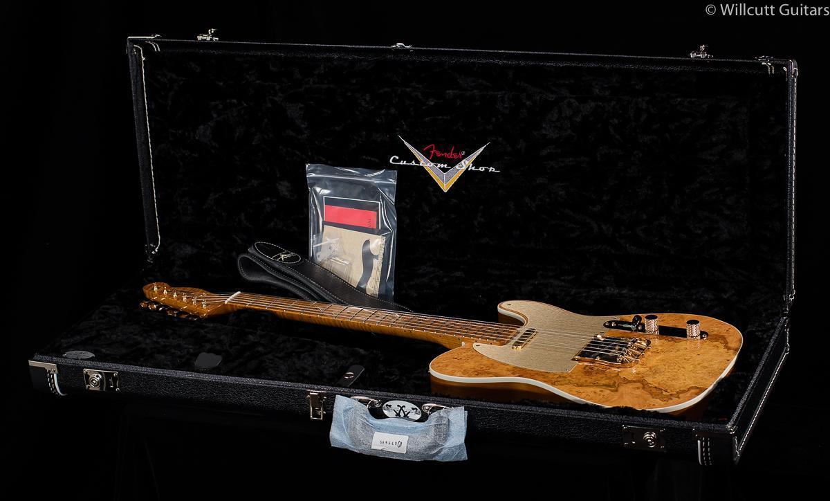 Fender Custom Shop 50th Anniversary Willcutt Artisan Tele Spalted Maple
