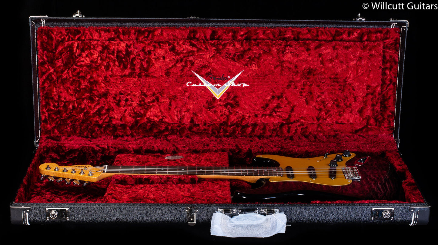 Fender Custom Shop Masterbuilt Yuriy Shishkov Quilt Maple Stratocaster Magenta