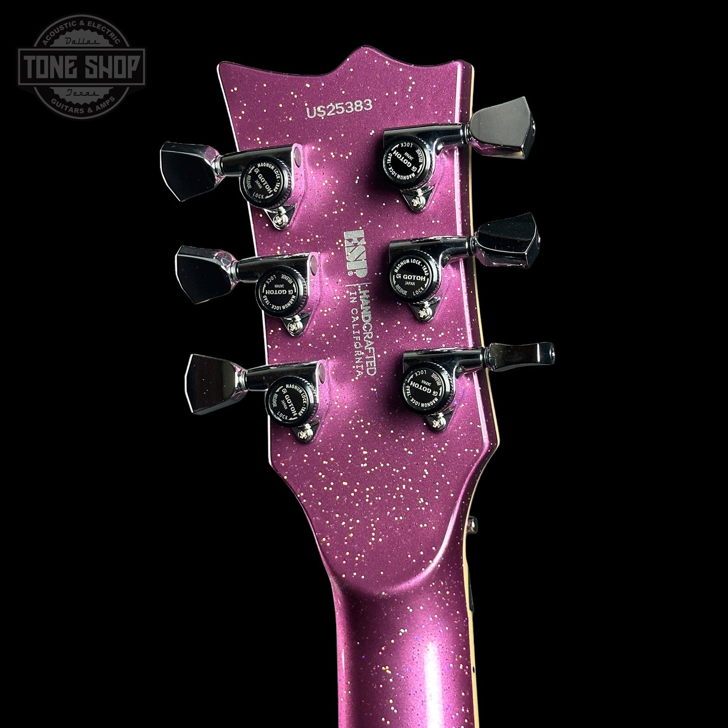 ESP USA Eclipse Disco Pink Sparkle Floyd Rose Duncans w/Case